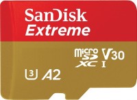 Купить карта памяти SanDisk Extreme V30 A2 microSDXC UHS-I U3 по цене от 397 грн.