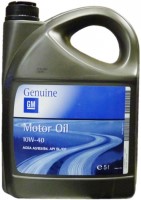 Купить моторное масло GM Motor Oil 10W-40 5L: цена от 811 грн.