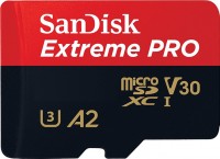 Купить карта памяти SanDisk Extreme Pro V30 A2 microSDXC UHS-I U3 по цене от 442 грн.