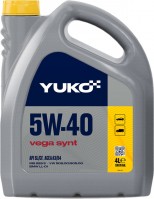 Купить моторное масло YUKO Vega Synt 5W-40 4L: цена от 556 грн.