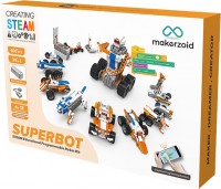 Купить конструктор Makerzoid Superbot Educational Building Blocks MKZ-ID-SPB: цена от 2389 грн.